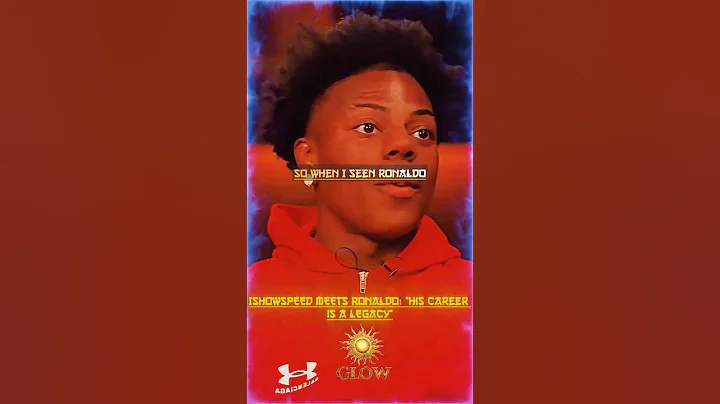 iSHOWSPEED MEETS RONALDO His Career is a LEGACY