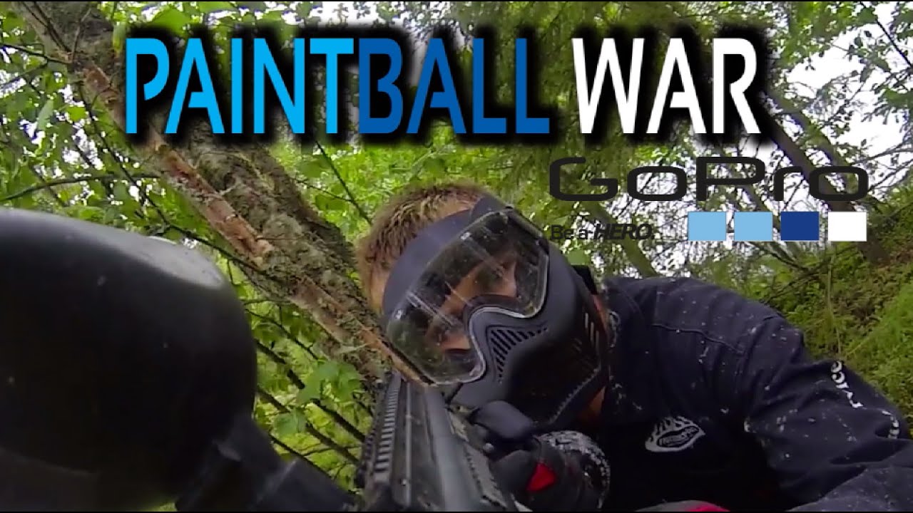Paintball War Lanbros YouTube