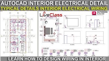 Live Class Autocad Interior Electrical Details With Professional Level.Electrial Elevation-#viral 😍😍