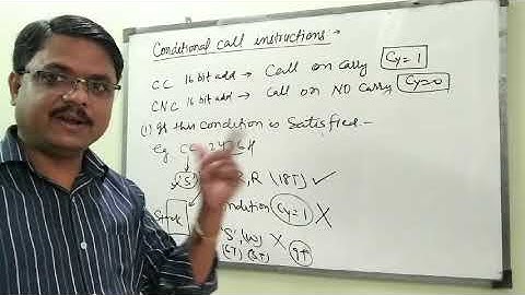 Conditional call and return instruction
