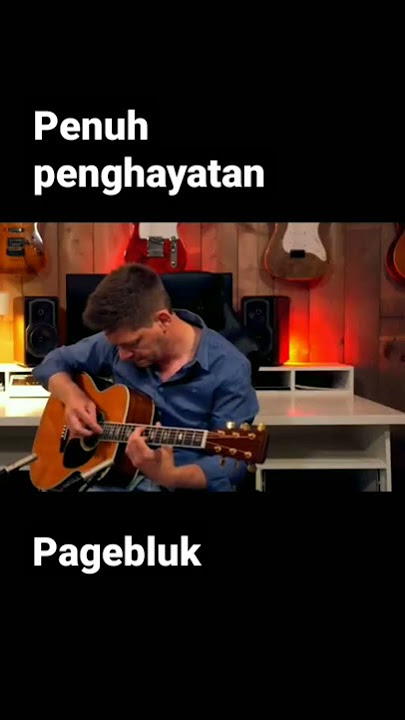 Pagebluk Alip Ba ta dimainkan Gitaris Dunia sampai hanyut menikmatinya