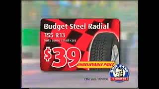 Bob Jane Tmarts Geelong  30sec Television Commercial September 2006