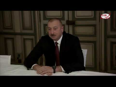 President Ilham Aliyev Is Having Meeting With Armenian Prime Minister Nikol Pashinyan In Munich