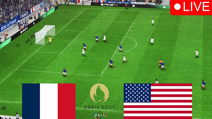 FRANCE vs USA 2-0 Paris 2024 Olympics Match Goals and Highlights FC 24