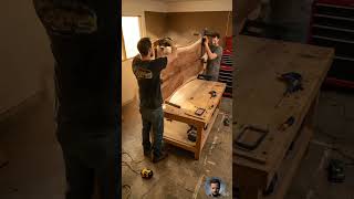 Creating a beautiful dining table. #shortvideo #youtubeshorts #beautiful #woodworking