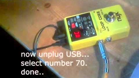 NUX LOOP CORE WAVE FILE IMPORTING TUTORIAL