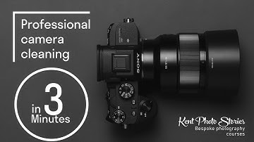 How to professionally clean a DSLR camera and sensor using LENS PENS, PEC PADS and ECLIPSE Cleaner
