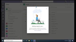 Syncing Teams Cloud Space with File Explorer
