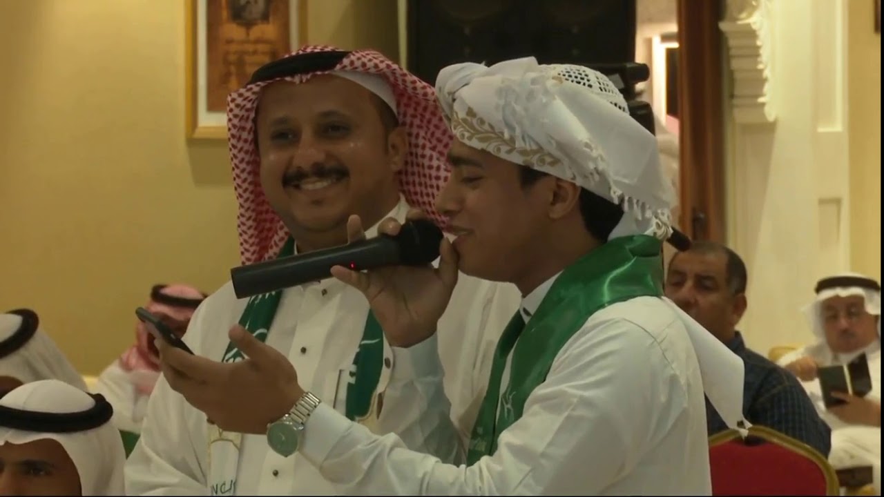 احتفال منتدى الشيخ محمد صالح باشراحيل باليوم الوطني  الجسيس اسحاق عبدالرحمن والفنان علاء عبدالله