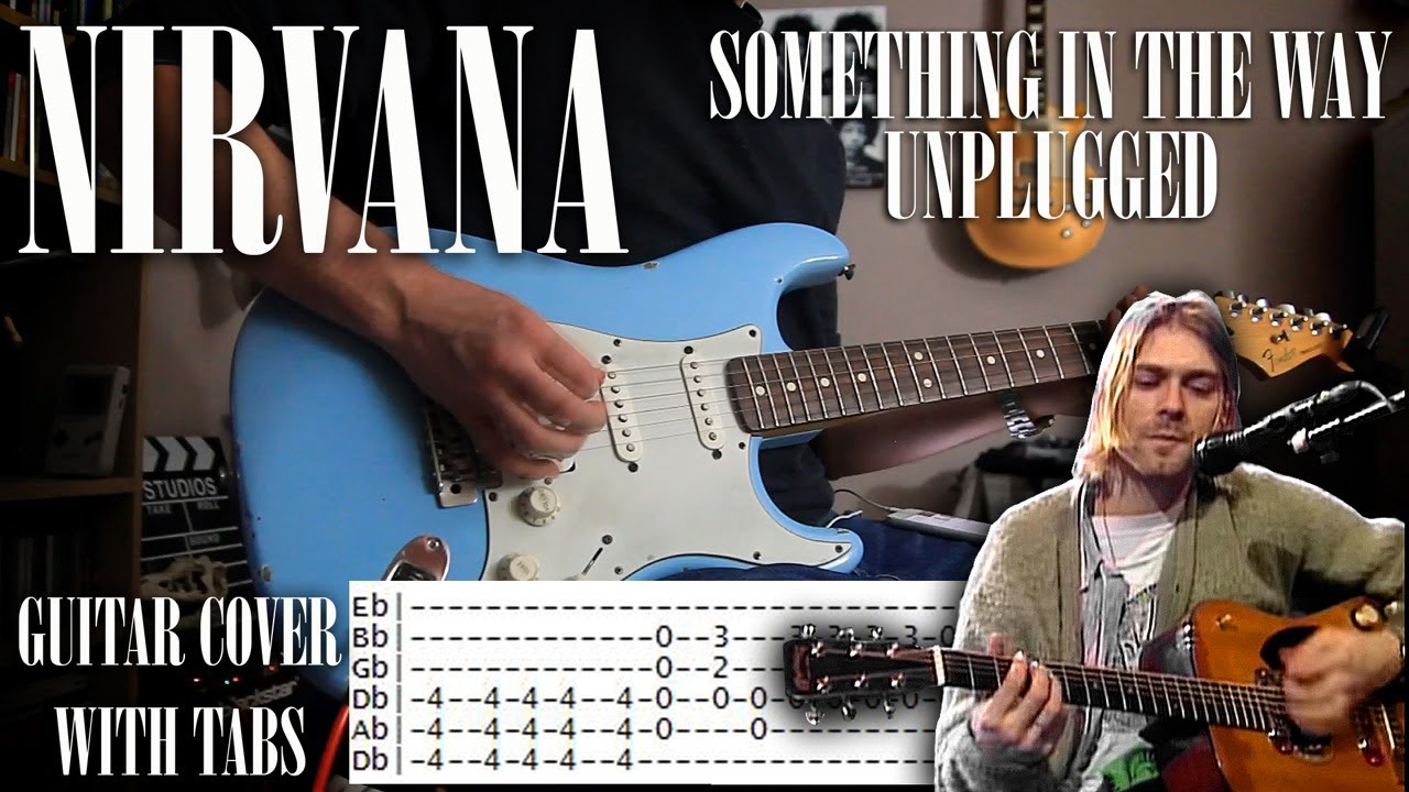 Nirvana - Something in the way - Unplugged in New York - Cover