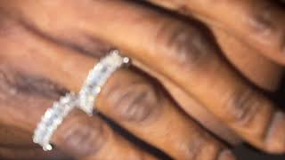 Baguette Eternity Ring White Gold