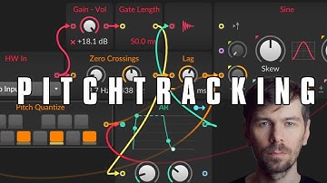 Pitch Tracking: Use your voice as pitch information - Bitwig Grid