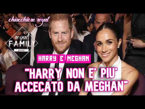 Video HARRY NON E' PIU' ACCECATO DA MEGHAN, LA FINE DEL SOGNO AMERICANO