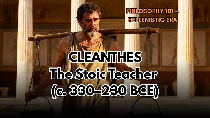 CLEANTHES “The Stoic Teacher” - (c. 330–230 BCE)
