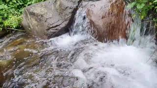 Melodious Sound of a River flowing Over Rocks, ASMR, for Sleeping and Studying