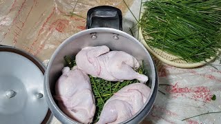 حنيذ دجاج في قدر الضغط بطريقة سهلة والطعم رهيب
