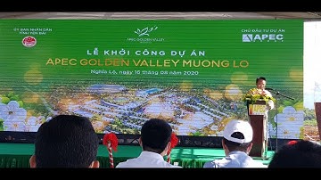 Tổ chức lễ khởi công chuyên nghiệp tại Yên Bái | Lễ khởi công KĐT Apec Golden Valley Mường Lò
