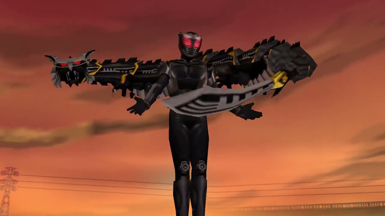 Kamen Rider Super Climax Heroes (PSP) Ryuga vs Punchhopper