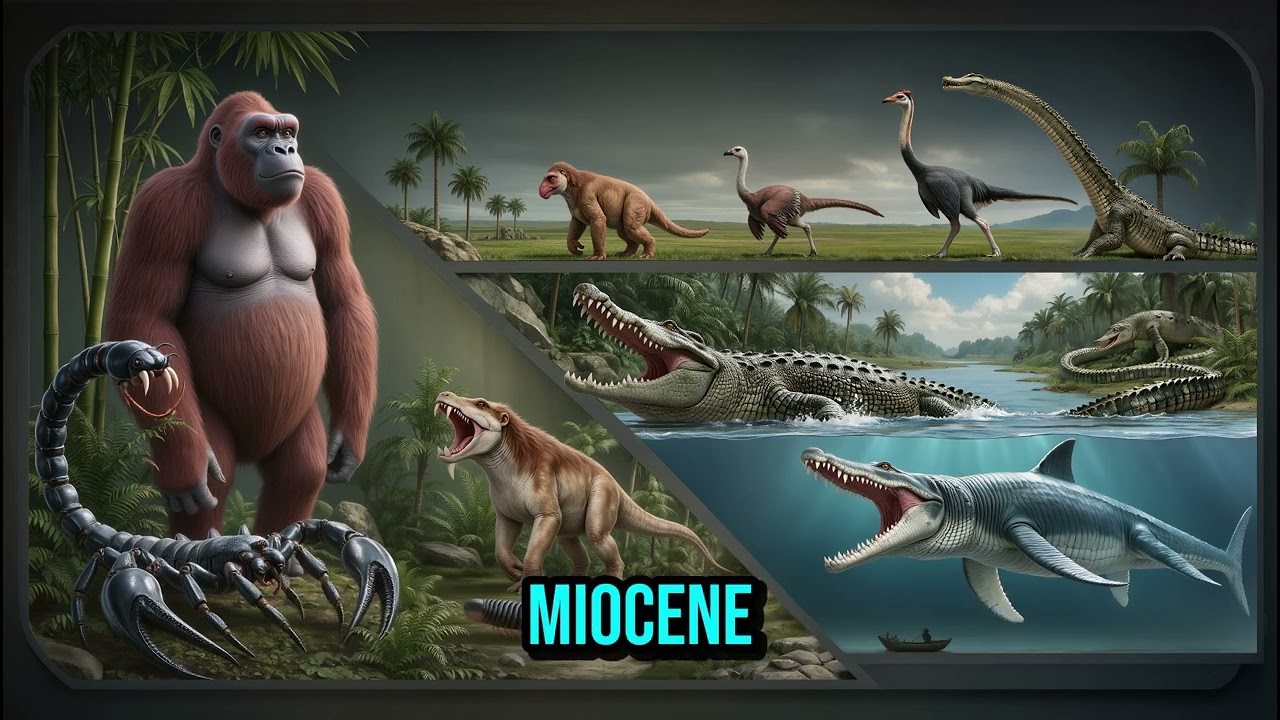 10 Terrifying Extinct Creatures That Once Ruled Earth