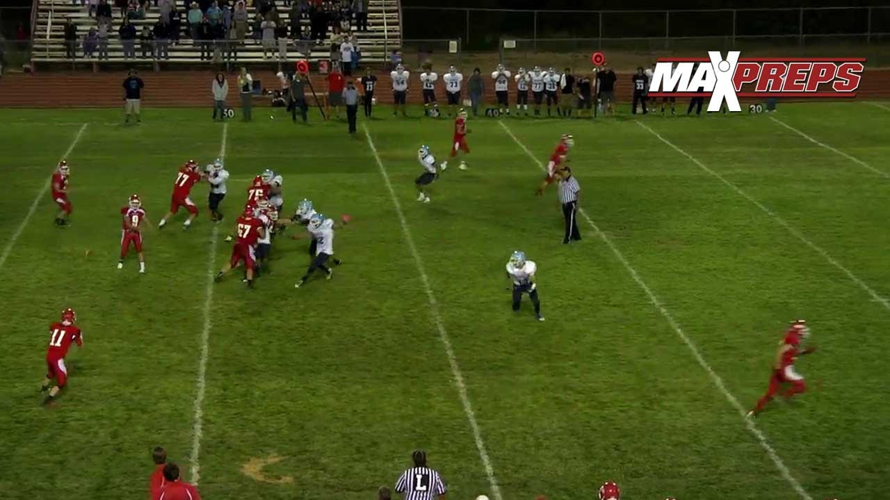 St. Johns (Ariz.) Amazing Double-Pass, Game-Winning Touchdown - #MPTopPlay