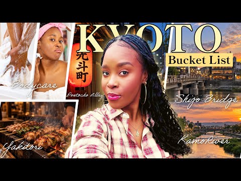 Days In KYOTO 挙党 ★ Best Food Spots, Exploring The City, Pontocho Alley, Kamo River & More 🍢⛩️🌙