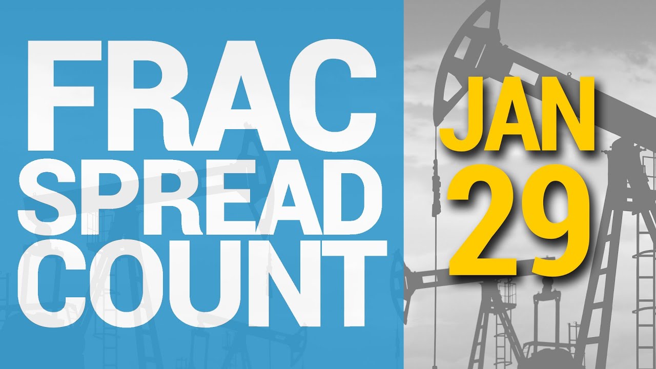 Frac Spread Count - Are We Close to the Top? 01/29/2021 