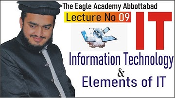 Information Technology & Elements of Information Technology ||Easy Explained by Sardar Murad Imtiaz