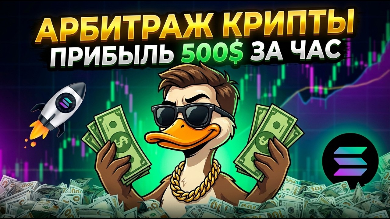 Арбитраж криптовалюты 10% за круг ♻️  Свежая P2P связка Bybit