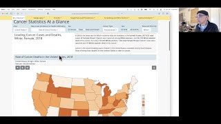 Cut-paste Breast Cancer Data from CDC + Edit text-editor & excel
Shows how to cut and paste a table from the Data Visualization Tool in the Center for Deseases Control into a text-editor, plus various edits in Excel to combine two files into one. The Download Data button in the CDC website was not working properly as the CVS files were missing some data. https://gis.cdc.gov/Cancer/USCS/#/AtAGlance/ Cut-paste Breast Cancer Data from CDC + Edit text-editor & excel