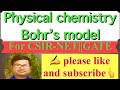 Bohr's atomic model theory