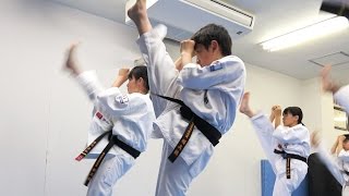 Beautiful Karate training in Kyokushin dojo！