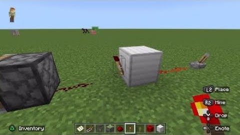 Minecraft redstone Not gate explained in 15 seconds #Shorts