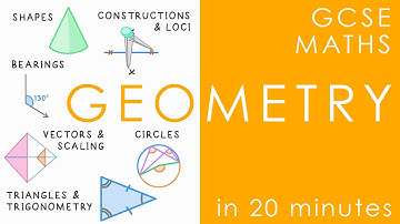 All of GEOMETRY in 20 mins - GCSE Maths