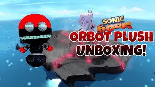 Sonic Boom Orbot Plush Unboxing!