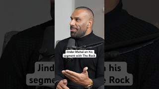 Jinder Mahal On His Segment With The Rock