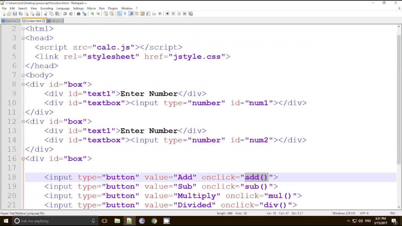 JavaScript Class 11 - YouTube