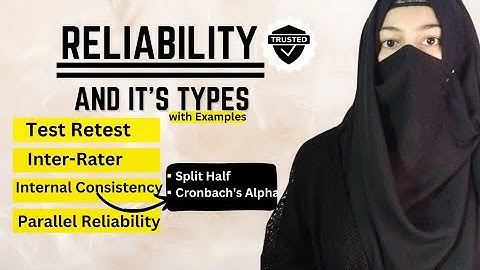 What is Reliability in Research & it