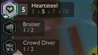 I hit FIVE Heartsteel right after the first Augment. I Cashed Out SIX times, it was insane.