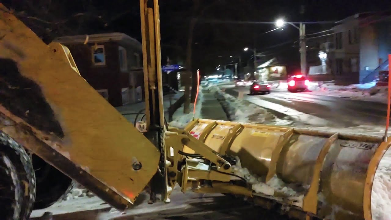 City of Ottawa Snow Removal Road Work #caterpillar #heavyequipment