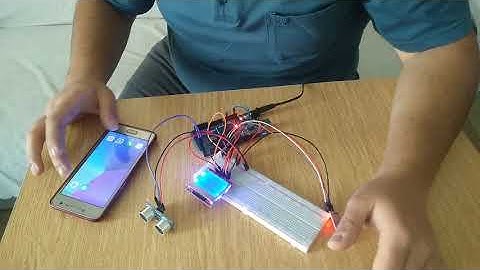 Akıllı Otoparkın LCD Ekranı Bluetooth Modülü Anlatımı