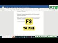 Shortcuts in winword?