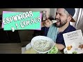 Dip de ESPINACAS Y 3 QUESOS!! FACILÍSIMO!!! | gwabir