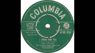 UK New Entry 1961 (287) Ricky Stevens - I Cried For You