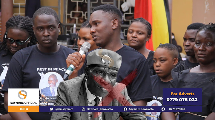 BAMBI MIRUNDI JR AMAZIGA GAMUYISEMU NG`AWA SPEECH MULUMBE LWA TAATA WE