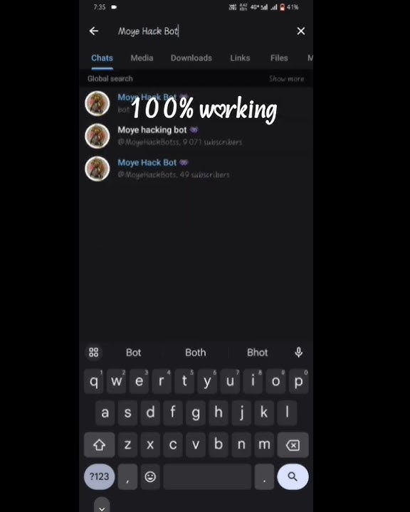 new telegram hack ai bot 100% working