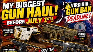 Gun Haul Before The Virginia July 1st Gun Ban 