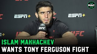 Islam Makhachev wants Tony Ferguson fight: “We have history, I want to finish it”