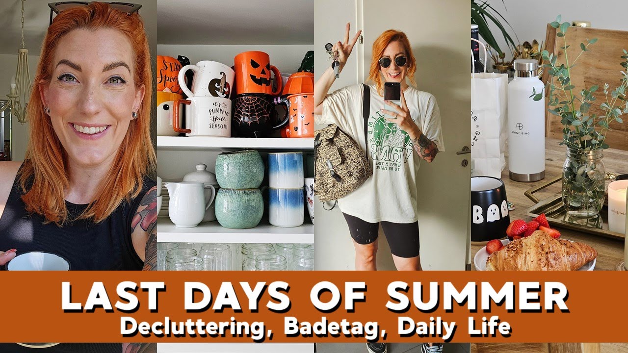 Last Days of Summer: Declutter, Tag am See, Wandern, Back 2 School, Daily Life // Weekly Vlog 152