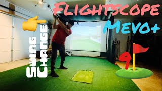 Flightscope Mevo+ 9 Holes Swing Change