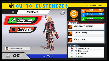 How to Customize FIGHTERS! Stats, explanations, and more! Super Smash Bros 1080p 60fps!